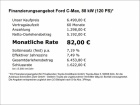 Ford C-MAX Trend 1.0 EcoBoost Händlerfahrzeug !!